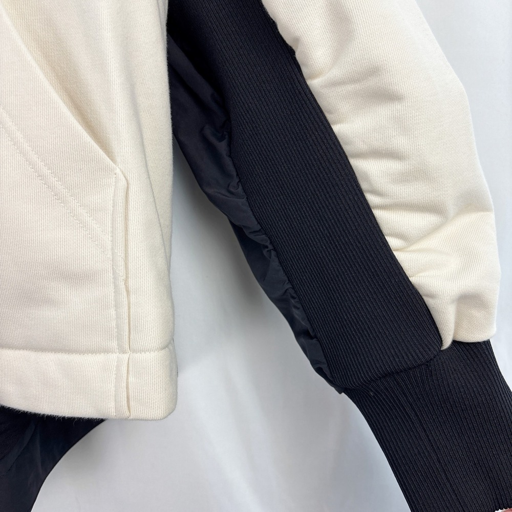 Sweaty Betty London Zip Up Hoodie Jacket Women's Small Cream & Black Colorblock - Picture 4 of 16
